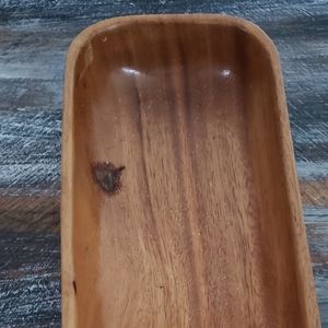 None Accents - Small solid wood bowl None Accents - Small solid wood bowl
